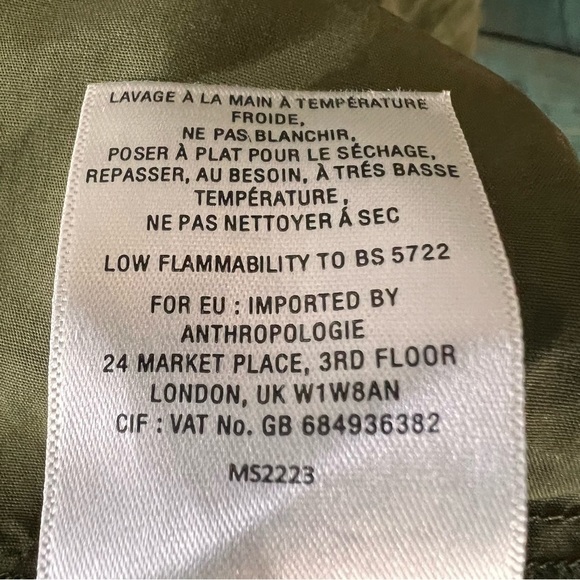 Mare Mare Anthropologie Boho Smocked Tunic Size 2x - Picture 12 of 13